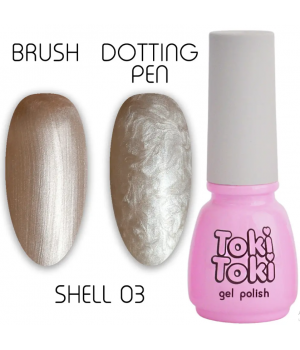Гель-лак Toki Toki Shell №03 5 мл TPO free